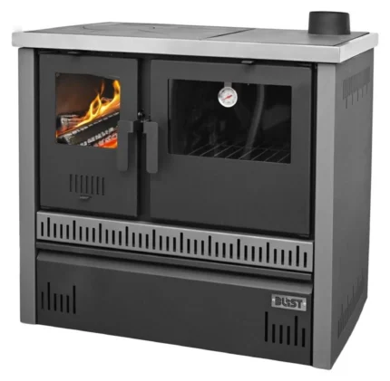 Blist Olimp 12 Holzherd mit Backofen 11–15 kW – Küchenofen für Holz & Holzbriketts